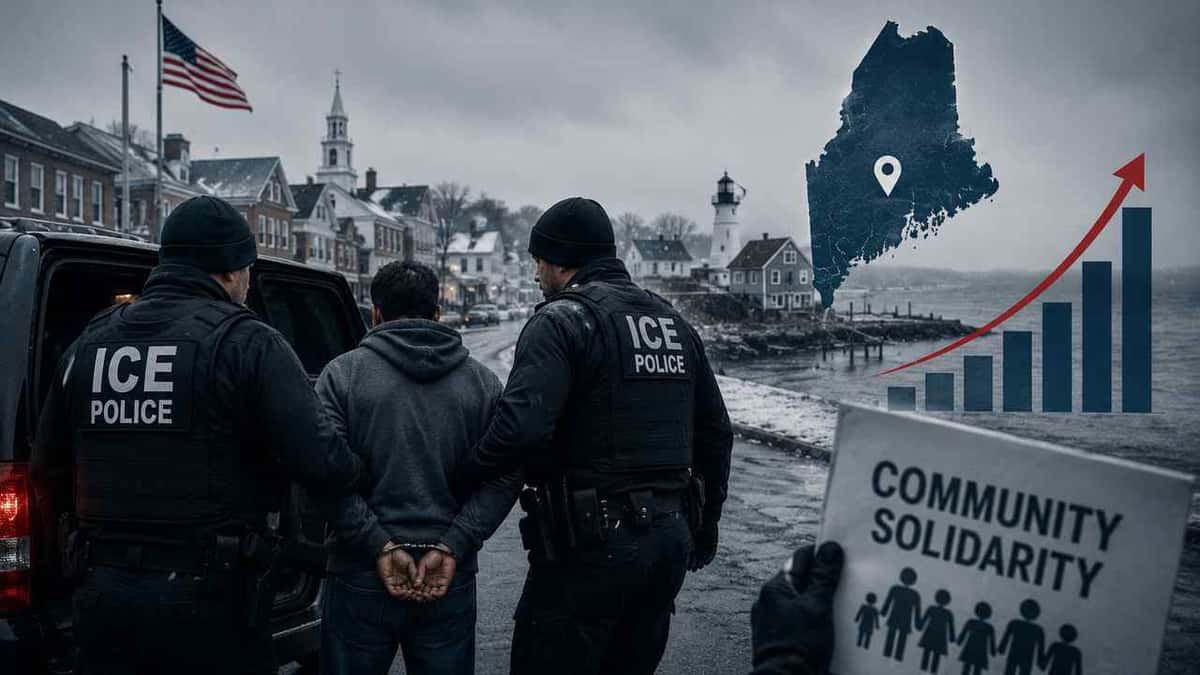 Maine Sees New Uptick in ICE Detentions, According to Advocacy Coalition