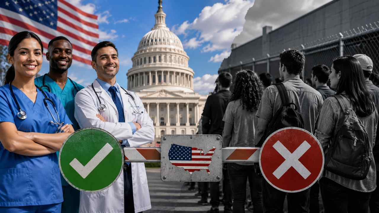 U.S. Lifts Immigration Hold for Healthcare Workers but Not Everyone Else