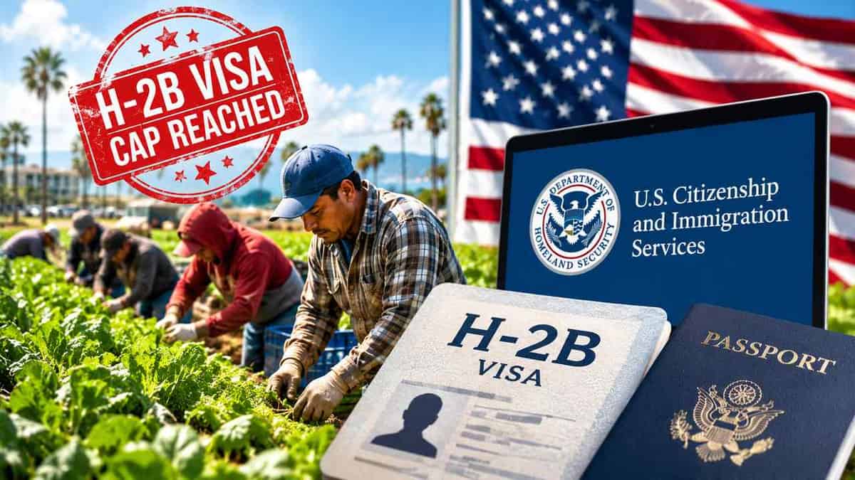 USCIS Reaches Second H-2B Visa Cap for Returning Workers in FY 2026