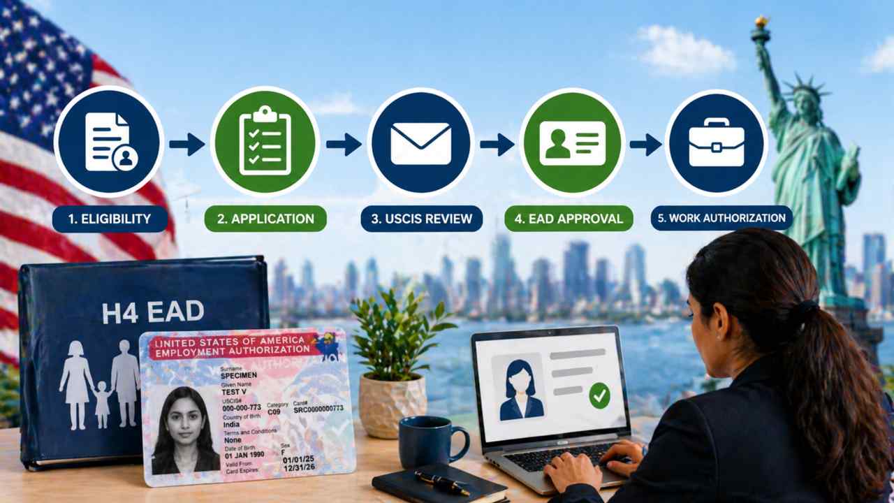 H4 EAD Process: How to Apply for a Work Permit as an H4 Spouse